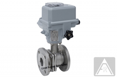 2-way Flange ball valve - stainless steel, DN 40, PN 16 - electrically operated (230 V) 2-way Flange ball valve - stainless steel, DN 40, PN 16 - electrically operated (230 V)