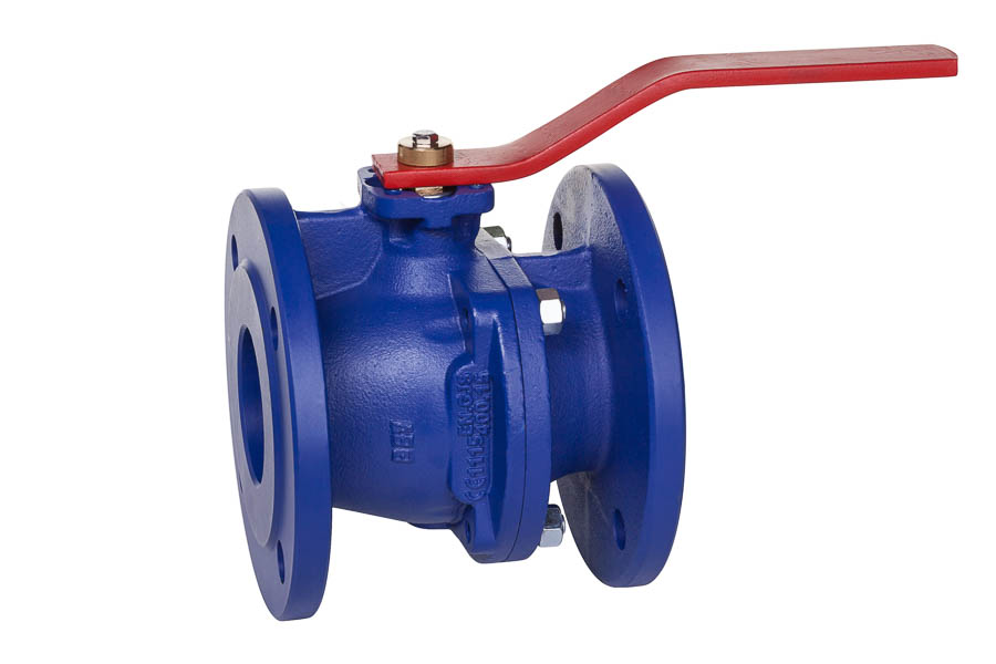 2-way Flange ball valve - GGG-40, DN 150, PN 16