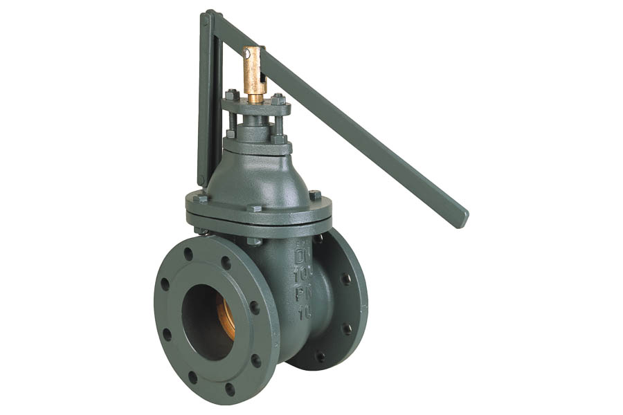 Quick-closing gate valve - GG-25, DN 300, PN 10