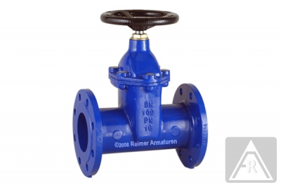 Gate valve - GGG-40, DN 100, PN 16 - soft seat