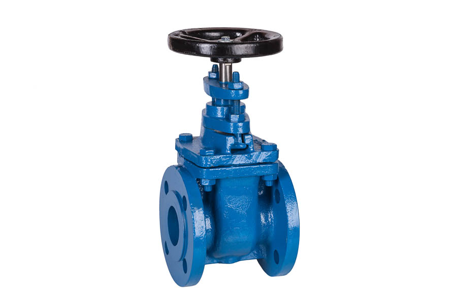 Flat body gate valve - Cast steel, trim: stainless steel, DN 125, PN 16, face to face acc. to EN 558-1 row 14 - non rising stem