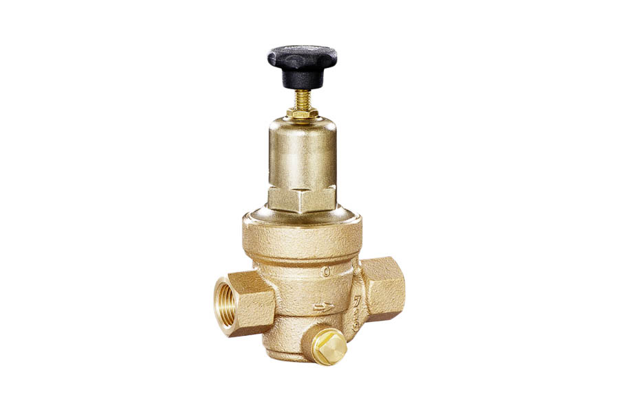 Pressure Reducing valve, bronze, G 1/2", female/female, PN 25 / 1,5-10 bar - for water and neutral fluids