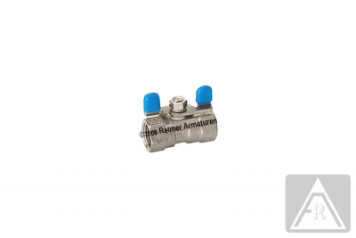 2-way ball valve - stainless steel, female/female