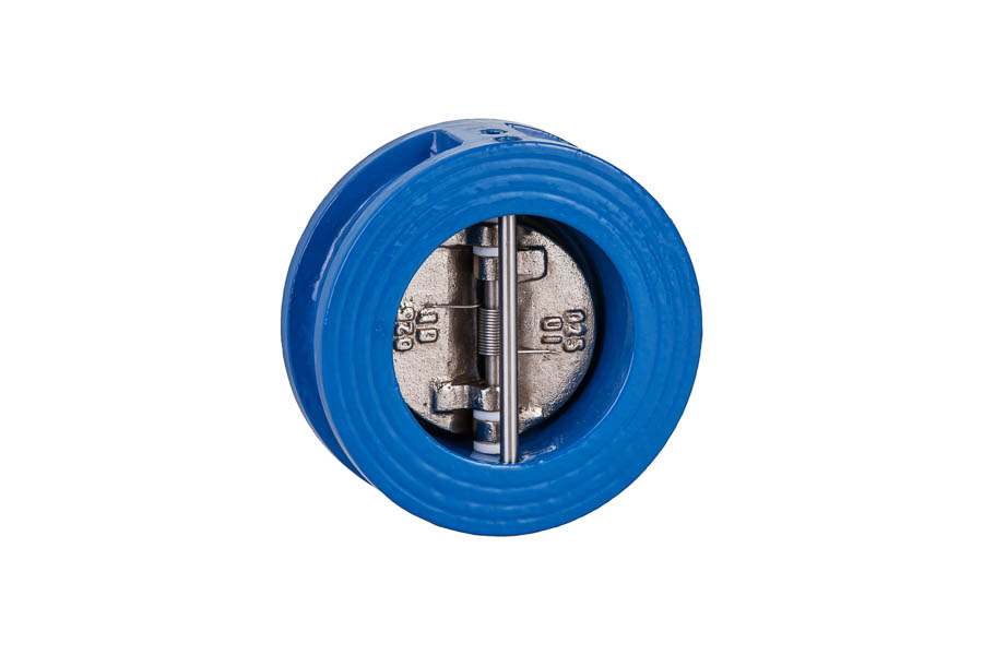 Dual plate check valve - wafer type, GGG-40 / Viton