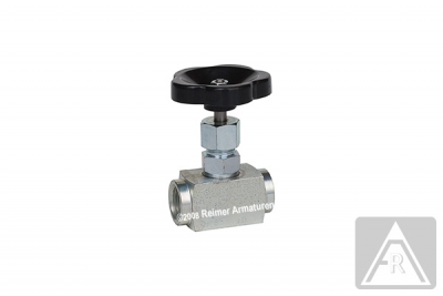 Needle valve - stainless steel, female/female